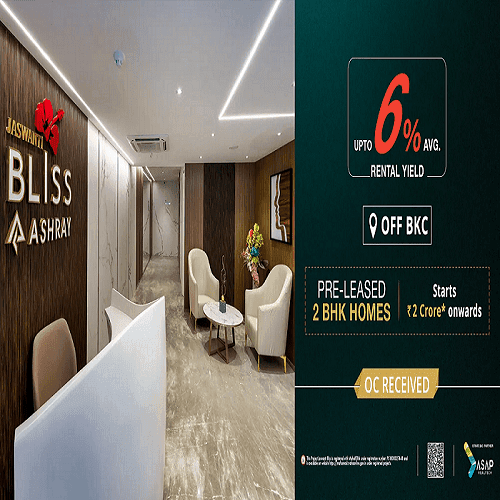 Jaswanti Bliss - Elevation - View 2 Jaswanti Bliss at Off. B. K. C. Behind Equinox - Luxury Residential Tower - View 2