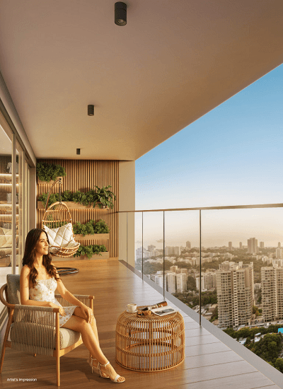 Kalpataru Vian - Elevation - View 5 Kalpataru Vian at On Lokhandwala Back Road - Luxury Residential Tower - View 5