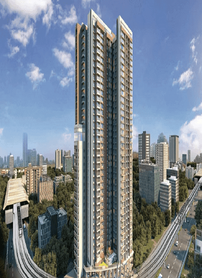 Sunbeam Heights - Elevation - View 3 Sunbeam Heights at Link Road, Oshiwara, Andheri W - Luxury Residential Tower - View 3