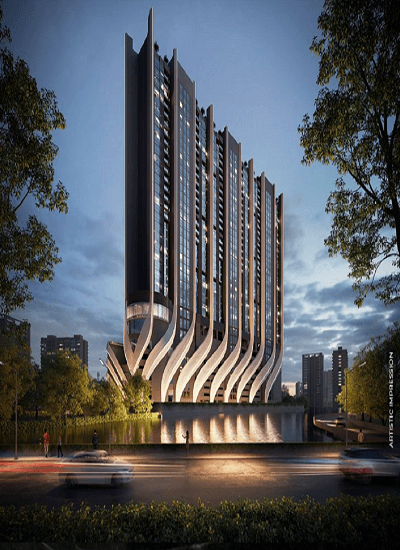 Eleva By Hiranandani - Elevation - View 1 Eleva By Hiranandani at Oshiwara, Andheri West. - Luxury Residential Tower - View 1