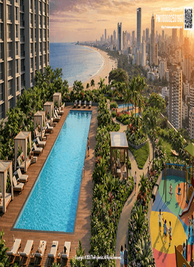 Alphaite Azure - Elevation - View 2 Alphaite Azure at Versova, Andheri West - Luxury Residential Tower - View 2