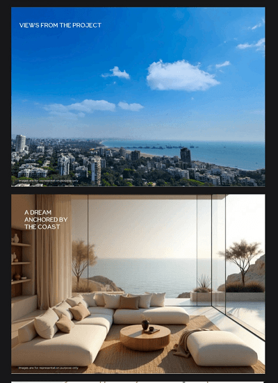 Alphaite Azure - Elevation - View 3 Alphaite Azure at Versova, Andheri West - Luxury Residential Tower - View 3