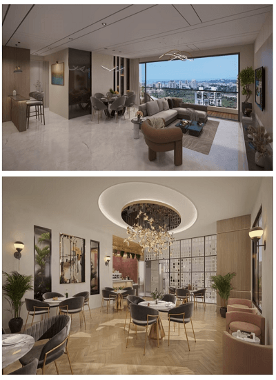 D.G.S. Sheetal Sky - Elevation - View 2 D.G.S. Sheetal Sky at Lokhandwala Complex - Luxury Residential Tower - View 2