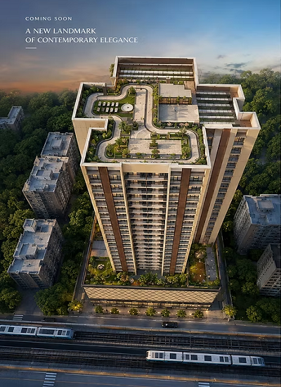 Naman Fifty Eight at Four Bungalows - Luxury Residential Tower - View 5