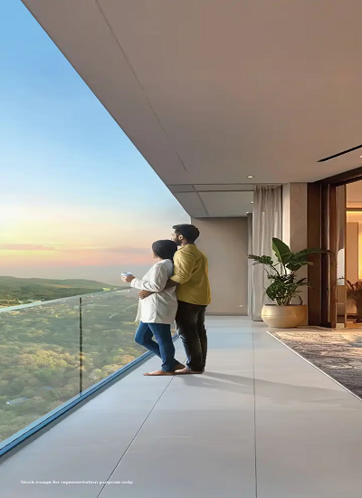 Godrej Varanya - Elevation - View 3 Godrej Varanya at Kharghar, Navi Mumbai - Luxury Residential Tower - View 3