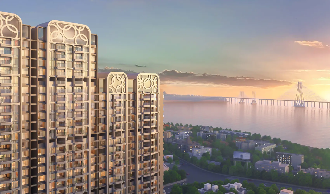 L&T Mahalaxmi - Exterior Facade & Architecture - View 1 L&T Mahalaxmi at Mahalaxmi - Luxury Residential Architecture & Elevation - View 1